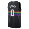 Maillot Basket Homme Denver Nuggets Christian Braun 2025-26 Nike City Edition Noir Swingman